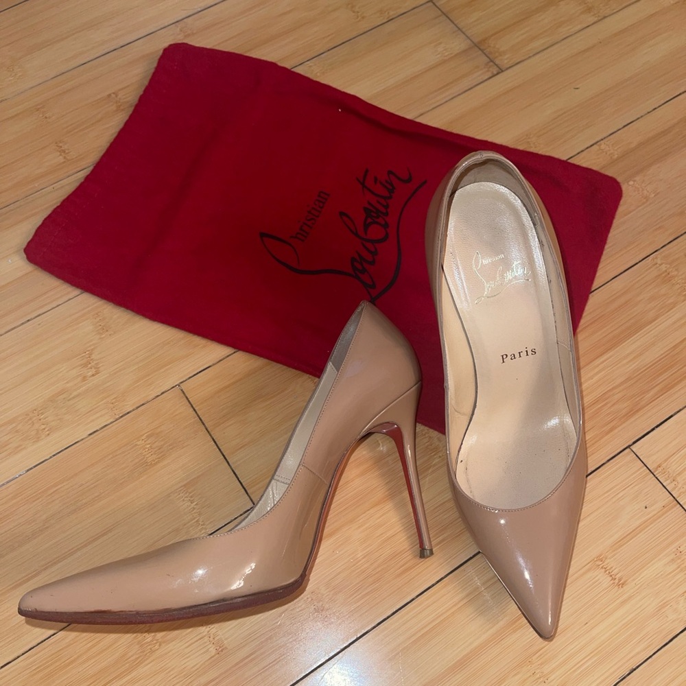 Christian Louboutin beige size 38 - Picture 3 of 10
